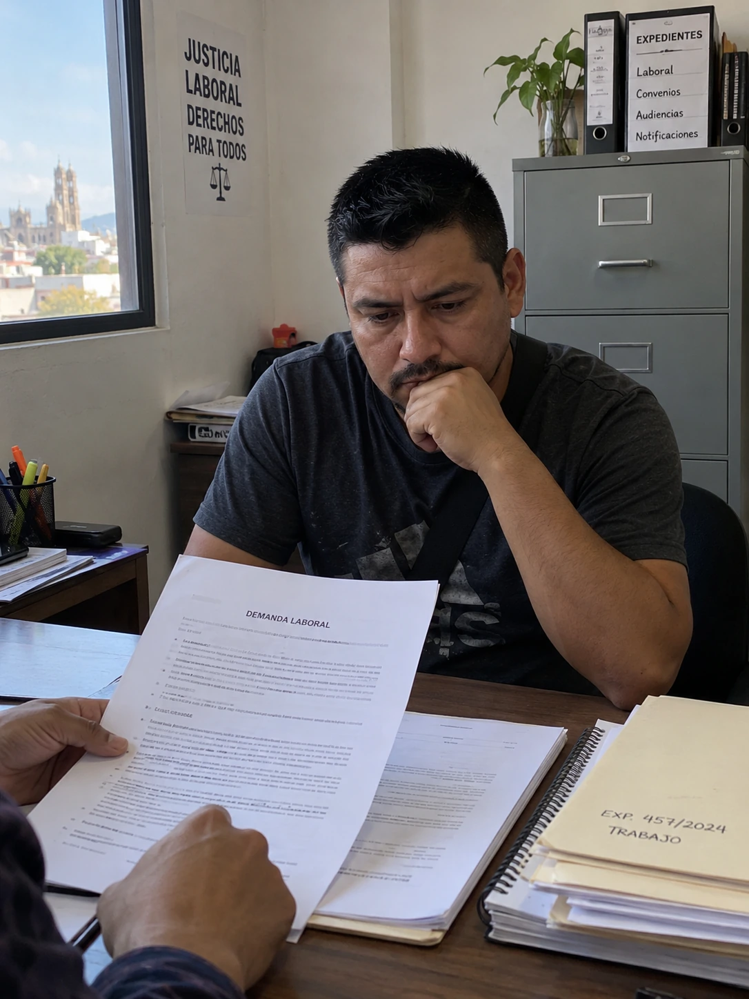 Consulta laboral con documentos